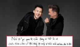 Mr Đàm: 'Nếu tôi và Vũ là 1 cuộc tình lầm lỡ thì chúng tôi sẽ mãi mãi không ân hận'