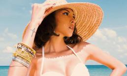 Minh Triệu gợi cảm khoe thân hình đồng hồ cát ở Phú Quốc