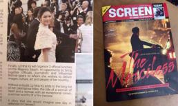 Hình ảnh Lý Nhã Kỳ tại Cannes tiếp tục được báo chí thế giới ca ngợi