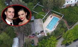 Giàu có nhưng Miranda Kerr và tỷ phú trẻ chỉ làm đám cưới ở sân sau nhà