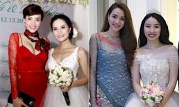 Trang Nhung khiến các cô dâu phải 'lép vế' khi xuất hiện ở đám cưới 
