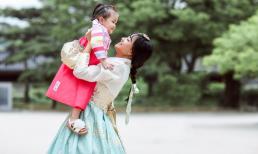 Hình ảnh của Maya và con gái đi du lịch Hàn Quốc trước khi 'đập mặt làm lại'