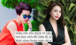 'Thưa chị Trà Ngọc Hằng, chấp nhận làm người thứ 3 thì không đủ tư cách cầu xin ai thông cảm'