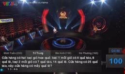 Thử sức với câu hỏi khó nhất Đường lên đỉnh Olympia tuần vừa qua