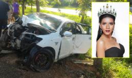 Hoa hậu 19 tuổi Thái Lan chết thảm trong vụ tai nạn xe hơi