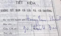 Gửi tiết kiệm 2 chỉ vàng, sau 34 năm đi rút tính lãi các kiểu được 0 đồng còn bị đòi thêm phí quản lý sổ