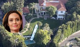 Angelina Jolie lắp đường trượt nước dài hơn 30m cho các con vui chơi tại biệt thự hàng trăm tỷ