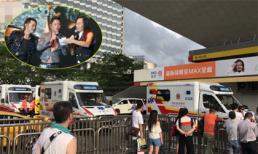 Sập sân khấu, ban nhạc Hồng Kông vội vã được đưa đi cấp cứu sau tai nạn