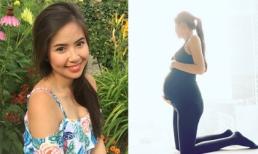  Kết hôn gần 4 tháng, Á hậu Kiều Khanh khoe bụng bầu 'vượt mặt'