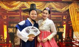 Vợ chồng Á hậu Ngô Trà My vi vu ở Hàn Quốc