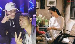 Tin sao Việt mới 11/6/2017: Sơn Tùng M-TP chu môi đáng yêu bên Phan Anh, 'Mẹ chồng' Lan Hương duyên dáng diện áo dài