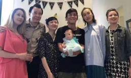 Con gái Trần Quán Hy với bạn gái người mẫu Victoria's Secret lần đầu lộ diện