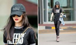 Đây là lý do Angela Baby thường xuyên chọn mũ là phụ kiện không thể thiếu 