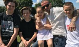 Mẹ con Victoria khiến David Beckham ngập tràn hạnh phúc trong 'Ngày của cha'