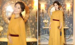 Lâm Tâm Như “tỏa sáng” lung linh với sắc vàng quyền quý 