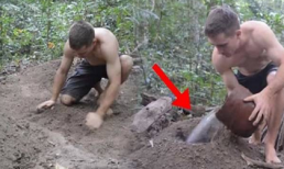 Người đàn ông đắp gò và đổ nước vào... lúc sau kết quả thu được khiến dân mạng chia sẻ ầm ầm