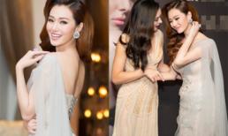 Khánh My lộng lẫy 'đọ dáng' cùng Hoa hậu Hoàn vũ Natalie Glebova