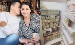 Vợ Lam Trường gợi ý cách cho con dùng sữa trong tủ đông