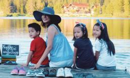 Ngọc Thúy tận hưởng cuộc sống hạnh phúc cùng chồng con ở Mỹ