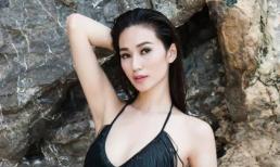 Khánh My khoe đường cong đẹp từng centimet khi diện áo tắm