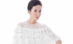 MC Thanh Mai đẹp 'không tuổi' với đầm maxi ren dạ hội