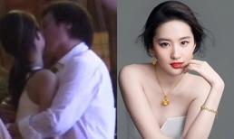 Bố nuôi tỷ phú của Lưu Diệc Phi 'gây sốc' khi ôm hôn diễn viên kém 30 tuổi trên phố