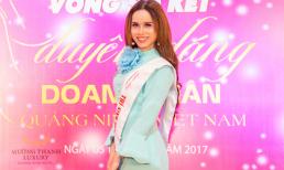 'Bông hồng lai' Lý Thu Kiều bất ngờ có mặt trong chung kết Hoa khôi doanh nhân