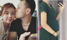 Sau khi tái hợp với chồng, Lâm Á Hân tiếp tục mang bầu