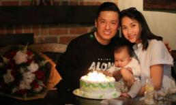 Bà xã Lam Trường khoe ảnh đón tuổi mới, mong ước có thêm con