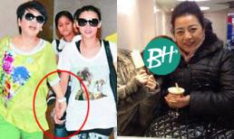 Biểu cảm 'không ai giống ai' của mỹ nhân Hoa ngữ khi đứng cạnh bố mẹ chồng