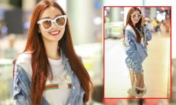 Khánh My được mời sang Bắc Kinh đóng quảng cáo khu du lịch nổi tiếng