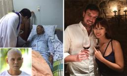 Tin sao Việt 13/7/2017: Phan Đinh Tùng lo lắng khi bố hấp hối trong bệnh viện, vợ chồng Hà Anh tham quan xưởng rượu