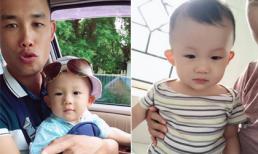 Tròn 9 tháng tuổi, con trai Hiệp Gà cực xinh xắn và đáng yêu