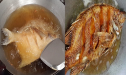 8 mẹo chiên cá giòn, đẹp mắt và đặc biệt không dính chảo