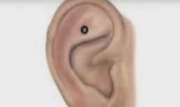 Bấm vào điểm 'cổng trời' này trên tai, mọi đau đớn sẽ tan biến