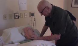 Khoảnh khắc trước khi chia ly của cụ ông 93 tuổi và người vợ đang hấp hối khiến mọi trái tim thổn thức