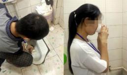 Công ty ép nhân viên uống nước trong bồn cầu để chịu phạt