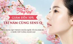 Trị nám hỗn hợp bằng công nghệ Sens-Q mới nhất