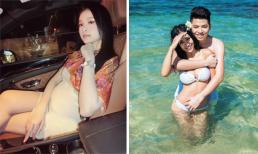 Hot girl và hot boy Việt 6/8/2017: Huyền Baby khoe bụng bầu lớn, DJ Tít gợi cảm bên chồng