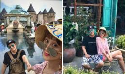 Vợ chồng nam diễn viên 'Thiên long bát bộ' khoe ảnh du lịch Đà Nẵng