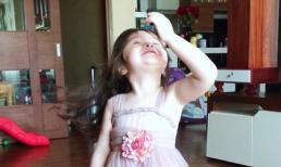 Cadie Mộc Trà tranh thủ nhảy múa trong lúc rảnh rỗi