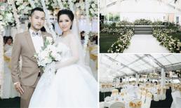 Đám cưới hoành tráng, ngập tràn sắc trắng của anh trai Bảo Thy
