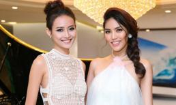 Lan Khuê khoe dáng 'nuột' cùng học trò The Face tại sự kiện