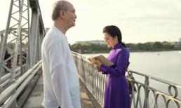 Nhạc sĩ Vũ Thành An dạo bước cầu Trường Tiền cùng 'Nữ hoàng phòng trà'