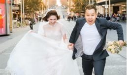 Ngọc Trinh hóa thân thành “cô dâu bỏ trốn” trên đường phố Australia