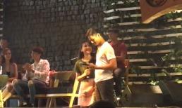 Bảo Thanh tình tứ ôm chồng, khoe giọng hát cực ngọt