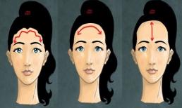 Cách nhìn trán đoán tính cách cực chuẩn