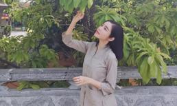 Elly Trần giản dị đi chùa tận hưởng chốn bình yên