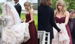 Sau MV gây sốt, Taylor Swift hóa phù dâu xinh đẹp tại đám cưới bạn thân