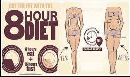 Chế độ ăn '8 tiếng xả láng' vẫn giảm cân hiệu quả bạn gái nào cũng nên thử